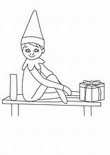 Free Printable Elf On The Shelf Coloring Pages  Tulamama sketch template