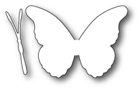 Butterfly Clip Art Black And White Outline : Butterfly Outline Coloring ...