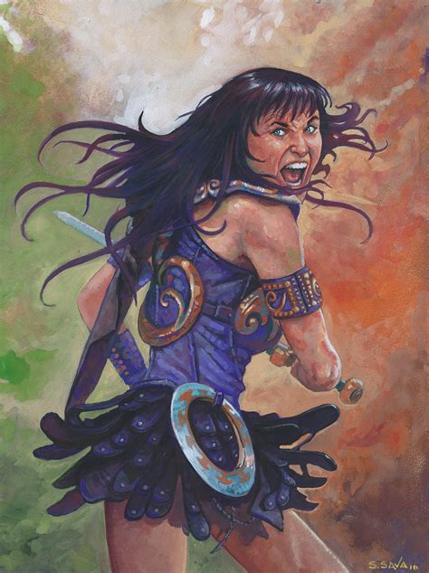 Xena by ssava on DeviantArt