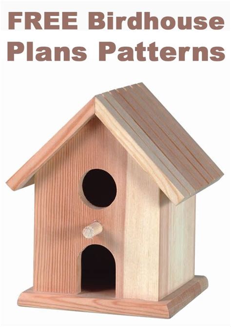 Wood Plank easy: Wooden birdhouse craft