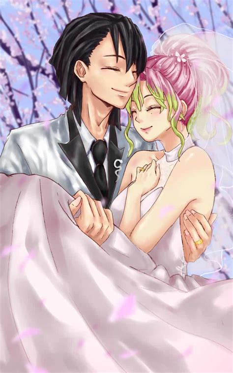 Obanai and Mitsuri Wedding AU criselda_ato - Illustrations ART street