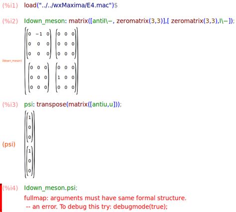 maxima - wxMaxima: matrix of matrices, vector of vectors, and ...