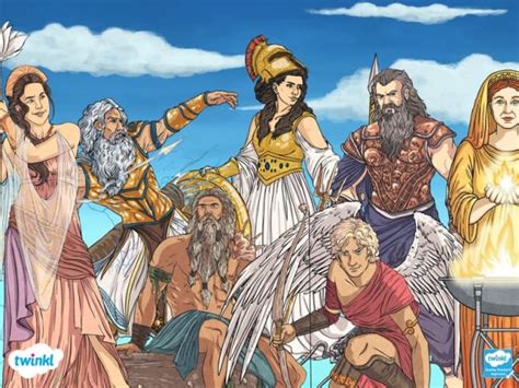 Titans - Greek Gods and Goddesses - Teaching Wiki - Twinkl