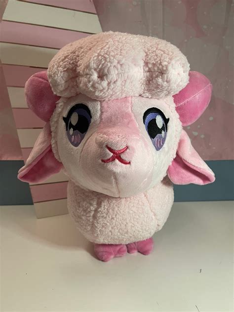 Jumbo Pink Sheep Plush - Etsy