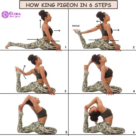 HOW TO KING PIGEON IN 6 STEPS – Elena Miss Yoga