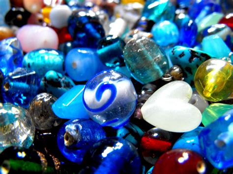 Glass Beads 2 Free Stock Photo - Public Domain Pictures