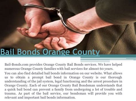 Bail bonds orange county