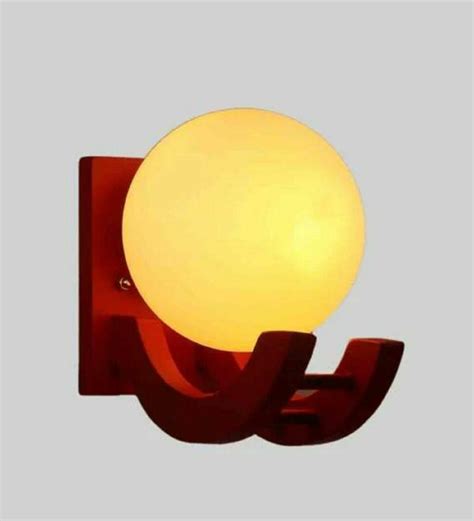 PR Prashant Red Swing Arm Wall Lamp Without Bulb Surface Mounted - JioMart