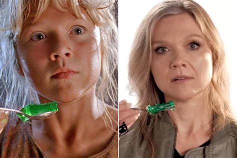 'Jurassic Park' Actress Ariana Richards Recreates Her Famous Shaky Jell ...