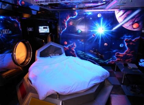 Wonderful Space Theme Room Design For Children