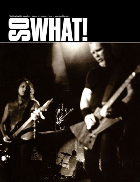 So What! Volume 17, Issue 2 | Metallica.com