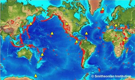 Geological Society - Volcanoes Around The World