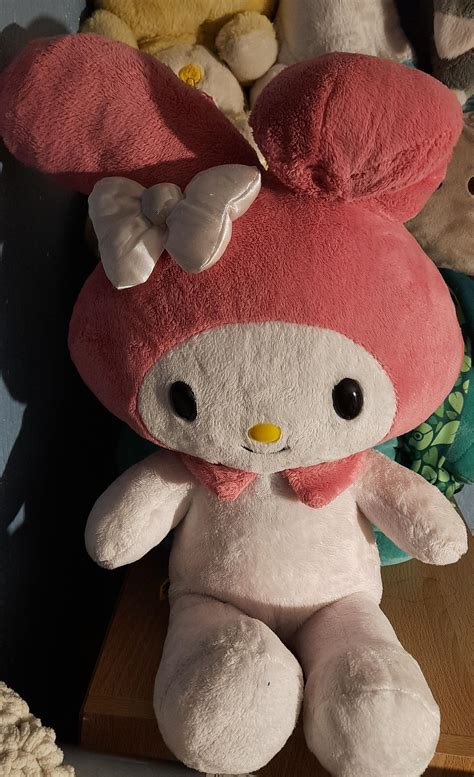 Just wanted to take a picture of my BAB My Melody because I recently washed her and I love her ...