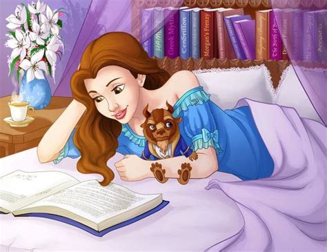 Image result for belle reading animated | Disney princess art, Disney princess drawings, Disney ...
