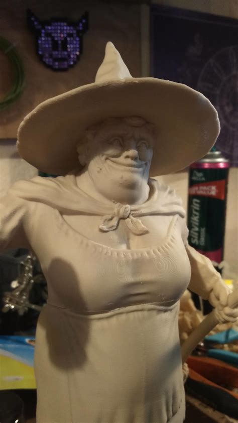 3D printed Nanny Ogg - Discworld • made with Creality Ender 3・Cults