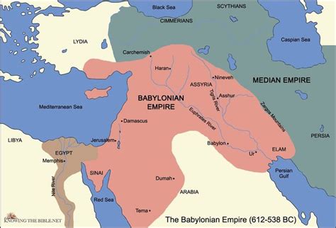 Rise of the Babylonian Empire | Bible mapping, Map, Historical geography