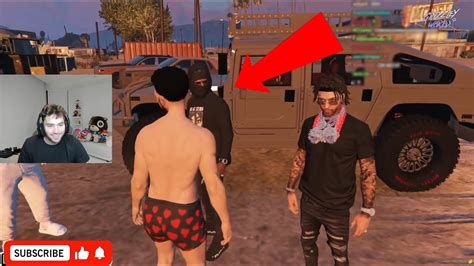 Adin Ross Plays Gta RP With Tee Grizzley - YouTube