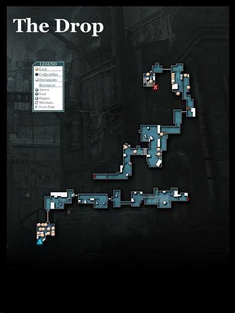 Here is every loot map from the app in order! : Thief