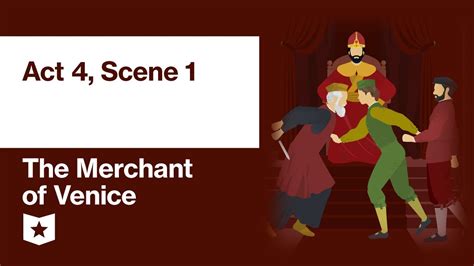 The Merchant of Venice by William Shakespeare | Act 4, Scene 1 - YouTube