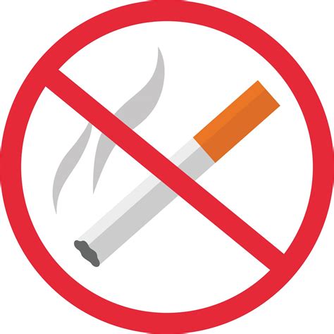 No Smoking Sign Logo