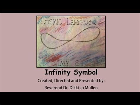 Cosmic Metaphysics: Infinity Symbol - YouTube