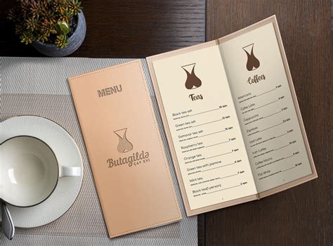 Tea house Menu :: Behance