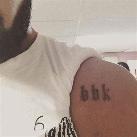 Check Out Drake’s New “BBK” Tattoo Tribute to UK Rapper Skepta ...