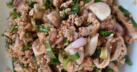 สูตร ลาบหมู โดย Paipai - Cookpad