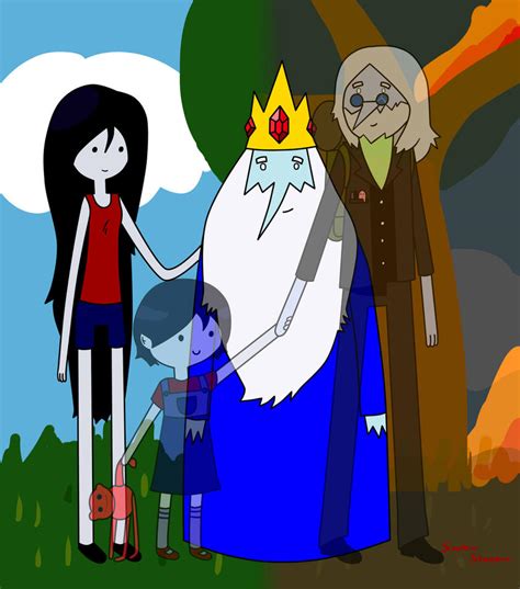 Marceline and Ice King by VideoGamePrincessXD on DeviantArt