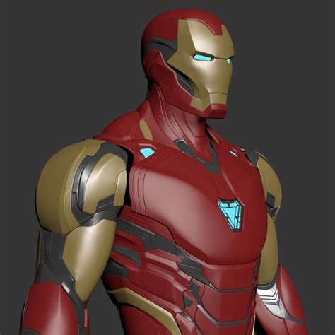 Ironman mark 85 3d model | Iron man, 3d model, Model