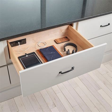 Docking Drawer 21 Slim in-Drawer Charging Outlet Featuring 2AC and 2 ...