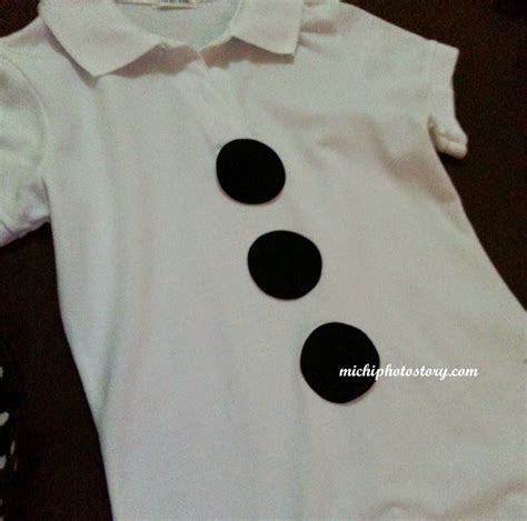 Michi Photostory: DIY Olaf Hat Costume