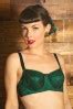 50s Gilda Bra in Emerald Green