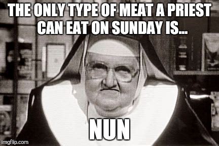 Frowning Nun Meme - Imgflip