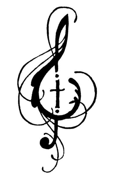 29 Cross Music Note Tattoo ideas | note tattoo, music note tattoo ...