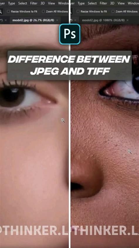 difference between jpeg and tiff | Photoshop tutorial photo editing, Photoshop tutorial ...