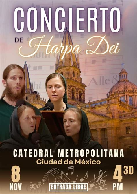 Harpa Dei dará concierto gratuito en la Catedral de México | Desde la Fe