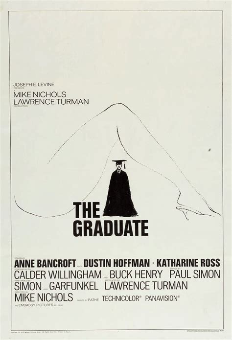 THE GRADUATE (Dir. Mike Nichols, 1967) American poster | The graduate movie, Movie posters ...