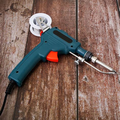 5-in-1 Automatic Hand-Held Soldering Iron Gun Kit