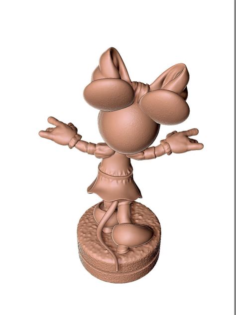 Minnie mouse for 3d print stl 3D model 3D printable | CGTrader