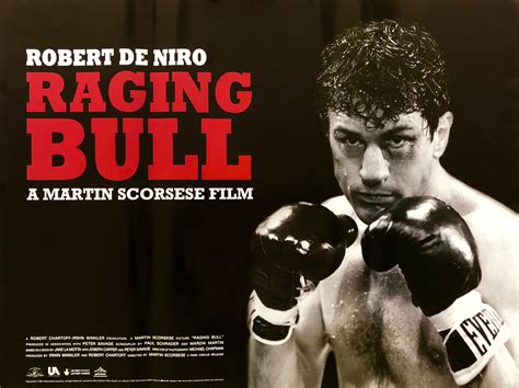 Original Raging Bull Movie Poster - Jake La Motta - Martin Scorsese