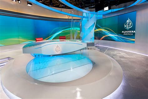 Al Jazeera America Set Design Gallery