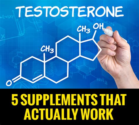 5 Natural Testosterone Supplements That Work (The Guide For Men)