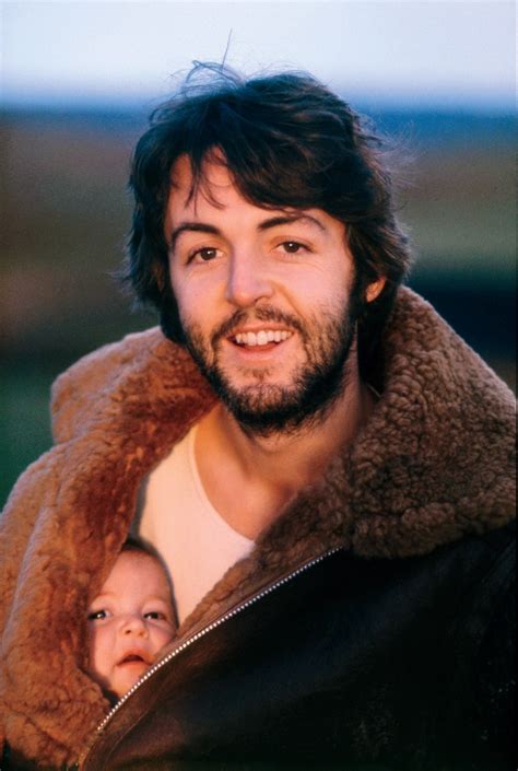 Retro Pop Cult — Paul McCartney with baby Mary, 1970. Photo by...