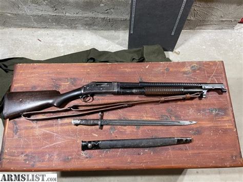 ARMSLIST - For Sale: Winchester 1897 Trench Gun Replica W/ Bayonet