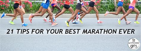 21 Last-Minute Marathon Tips for Your Best Race Ever - Fit Bottomed Girls