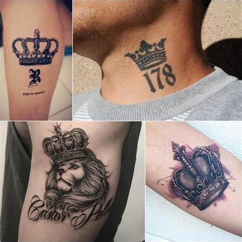 Crown Tattoo for Kings and Queens - Crown Meaning and Designs | Crown tattoo design, Tattoos for ...