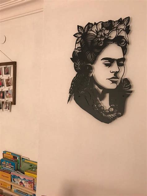 Frida Kahlo Metal Wall Art Metal Wall Decor Livingroom Wall - Etsy | Metal wall decor, Metal ...