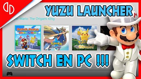 ⭐YUZU LAUNCHER EMULATOR THEME | NINTENDO SWITCH ON PC | YUZU EARLY ...