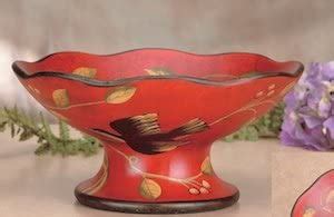 Amazon.com: Red Floral Porcelain Fruit Bowl : Home & Kitchen